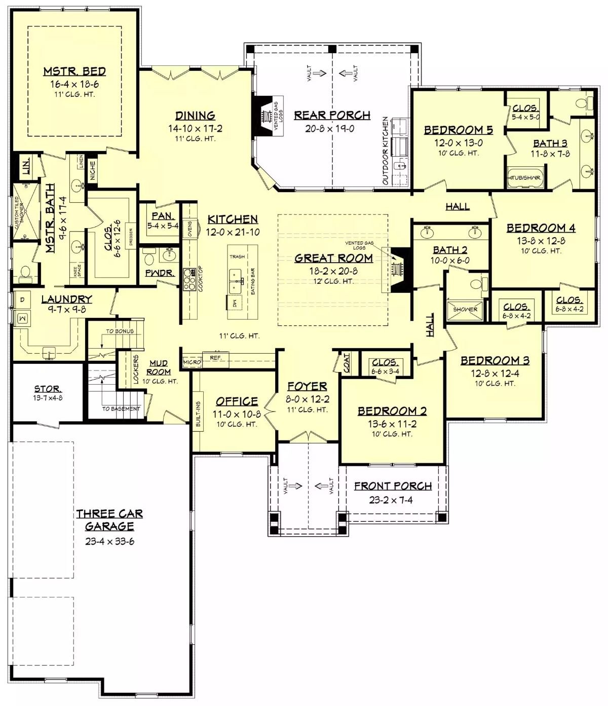 Basement Stairs Location