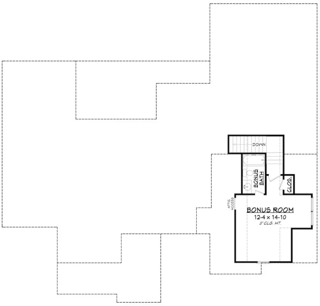 Bonus Level Floor Plan