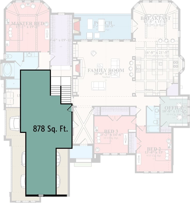 Bonus Level Floor Plan