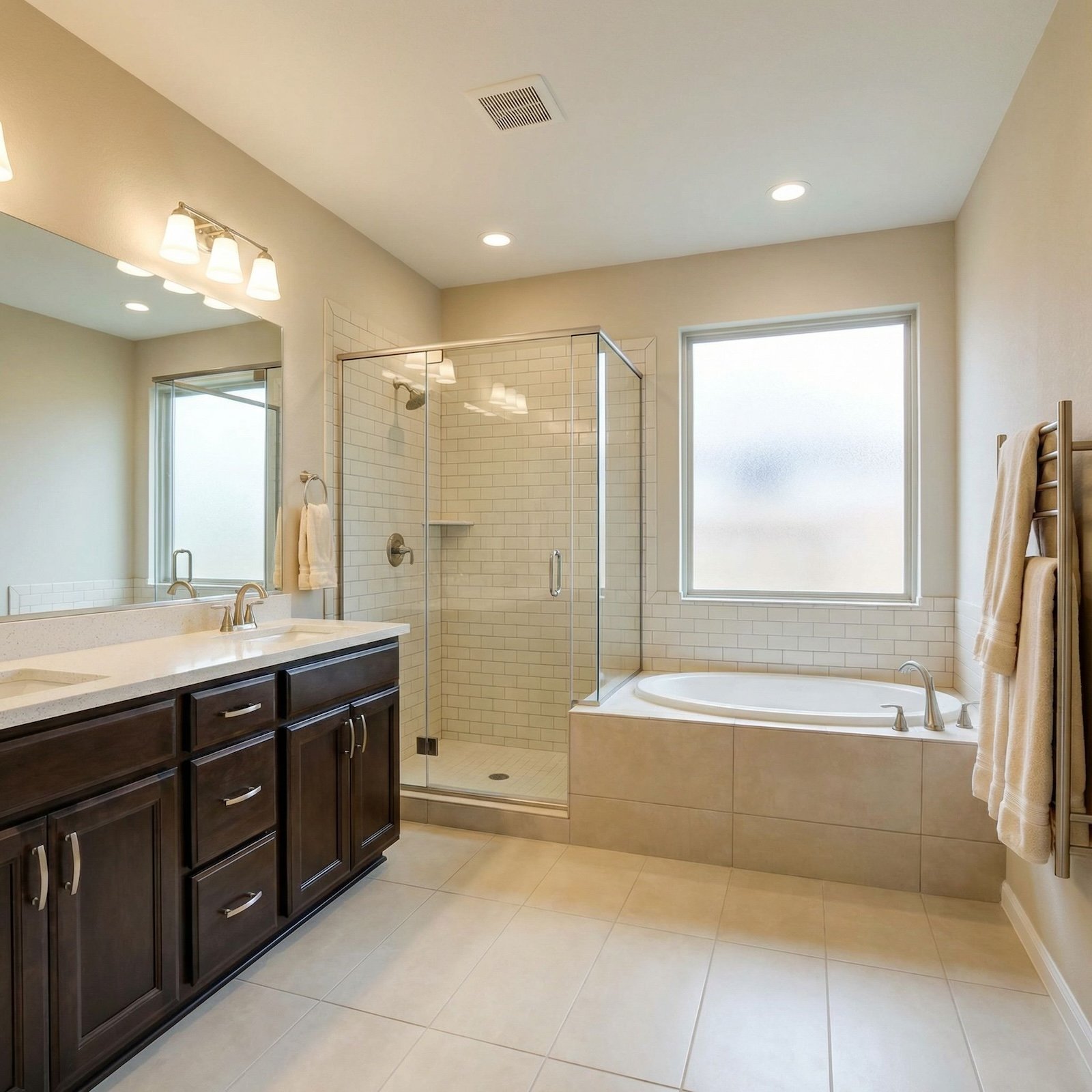 Our Bathroom Was Clean and Modern but Felt Cold. AI Diagnosed Why Happy People’s Bathrooms Feel Like a Reset Button (35 Before & After)