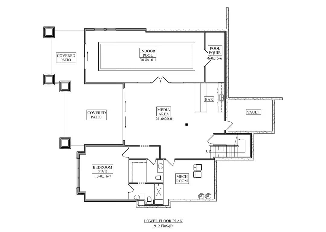 Lower Level Floor Plan