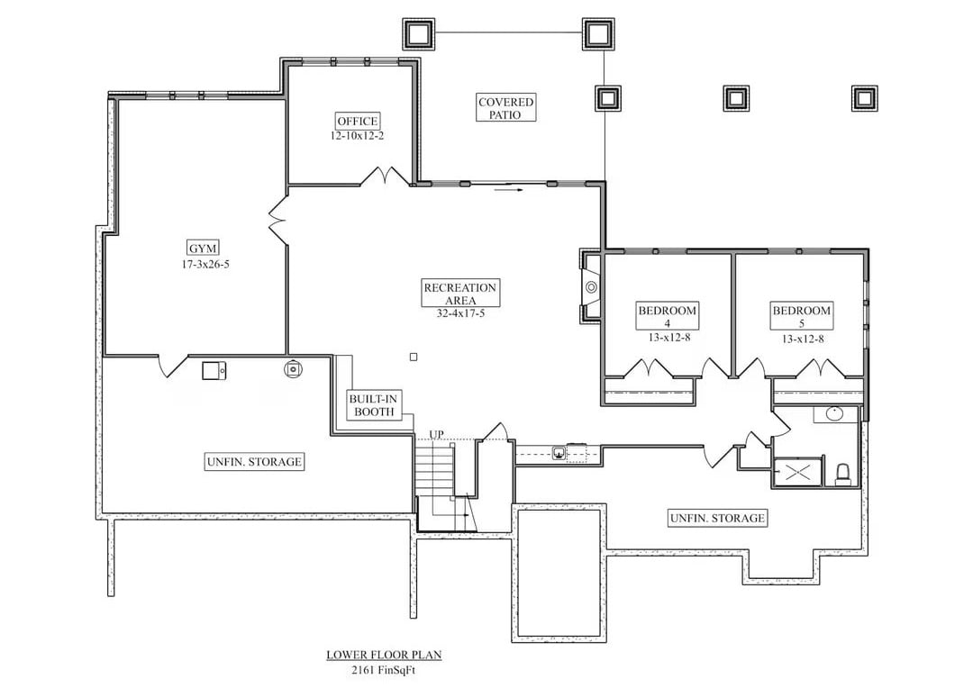 Lower Level Floor Plan