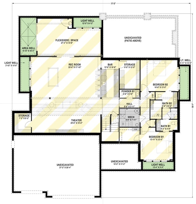 Lower Level Floor Plan