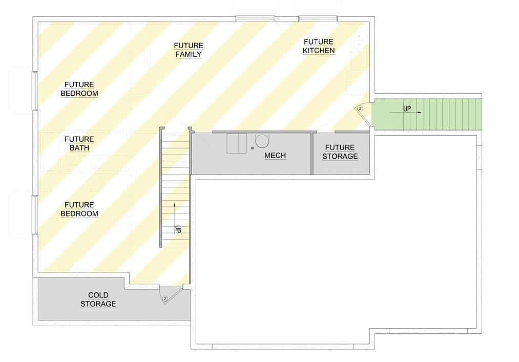 Lower Level Floor Plan