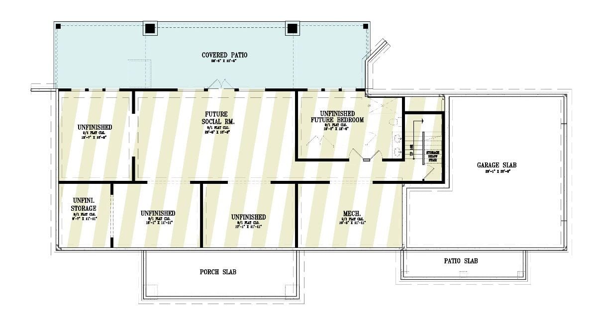 Lower Level Floor Plan