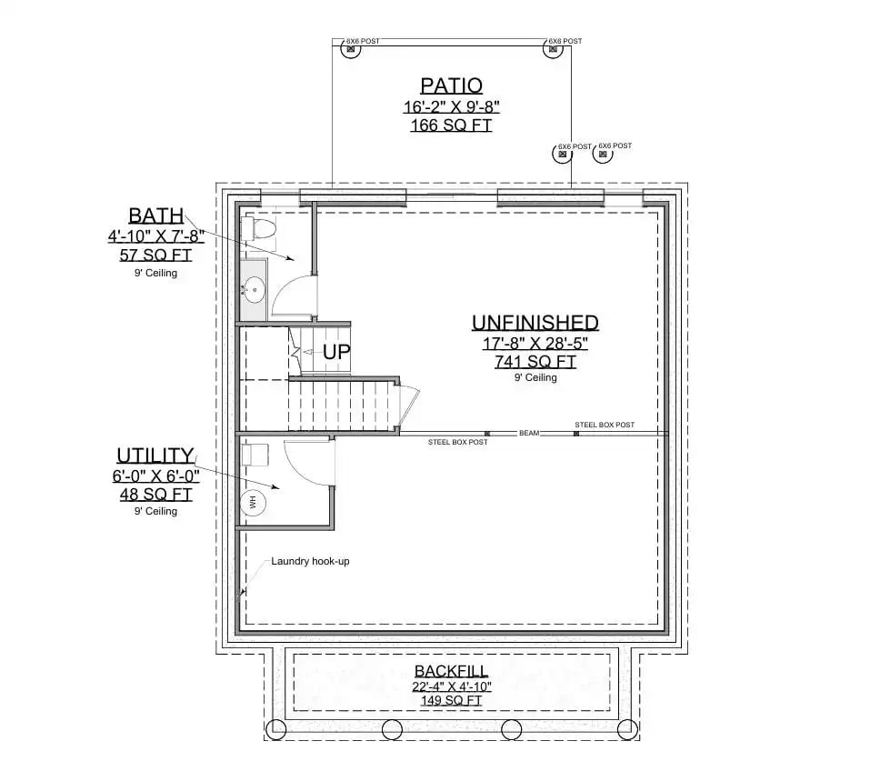 Lower Level Floor Plan