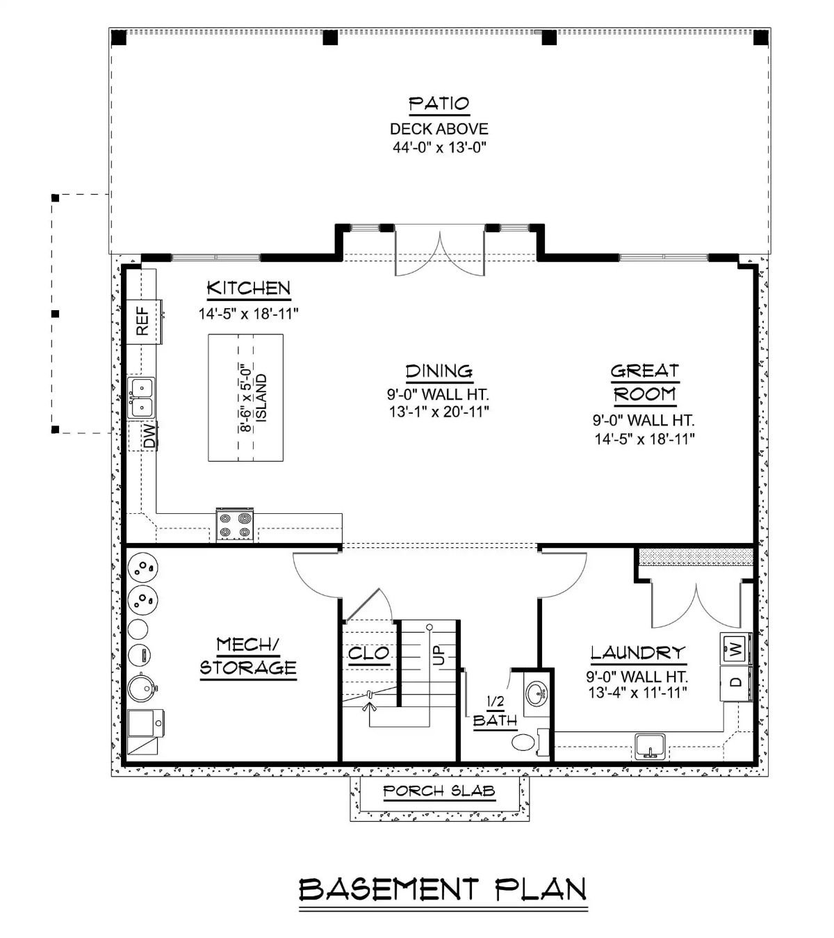 Lower Level Floor Plan