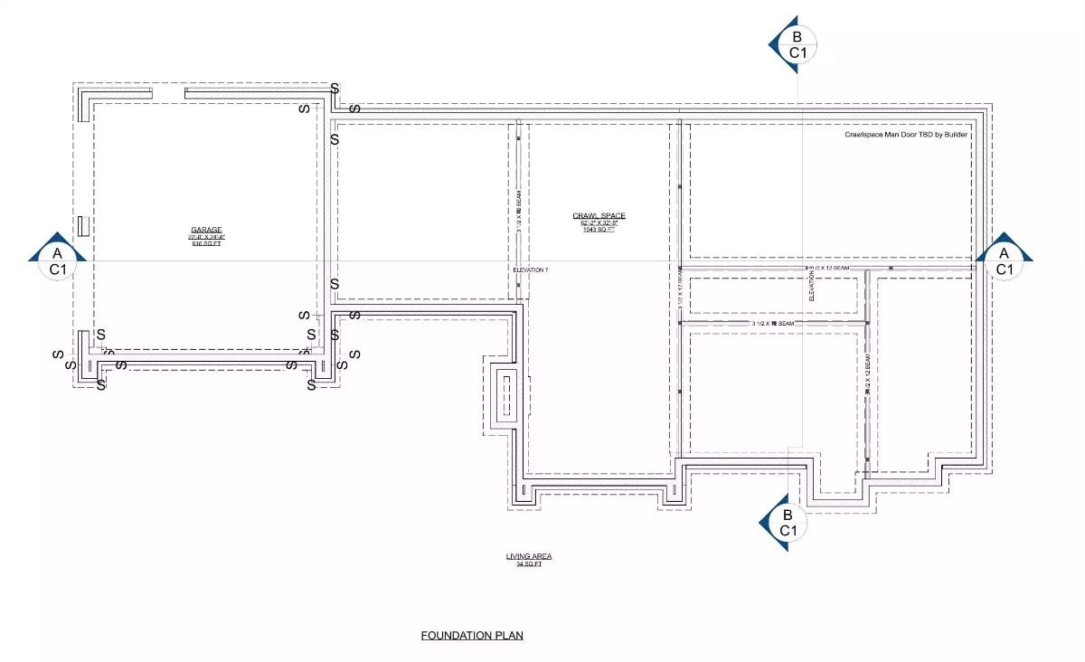 Lower Level Floor Plan