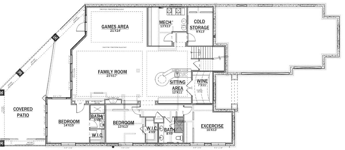 Lower Level Floor Plan