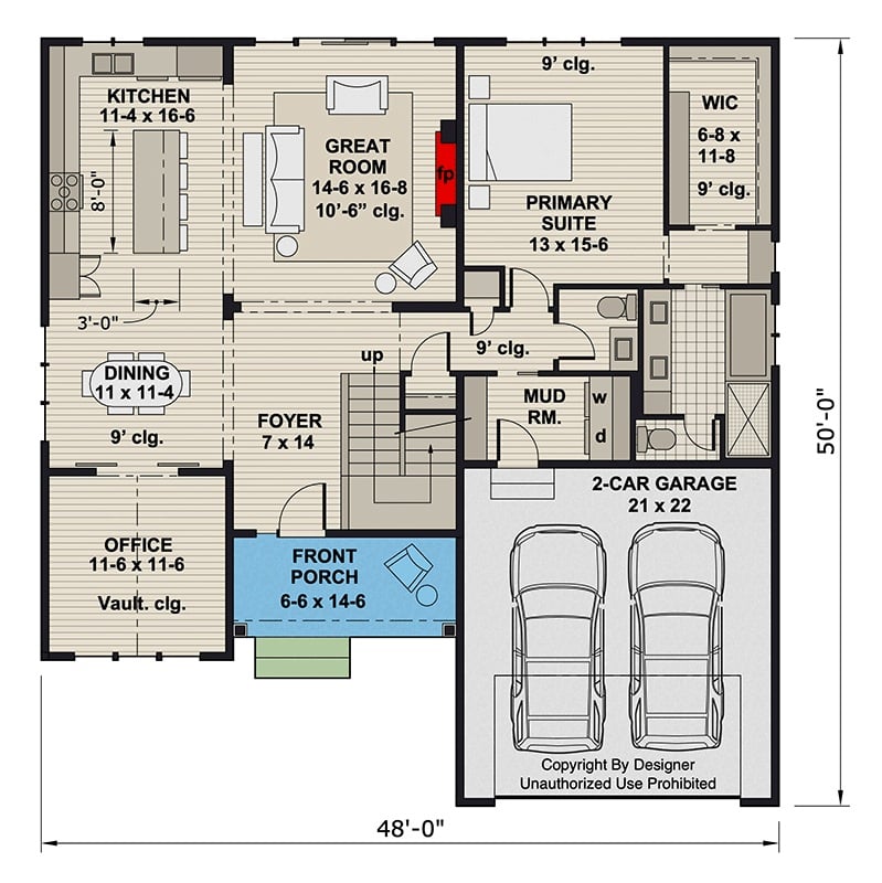 Main Level Floor Plan