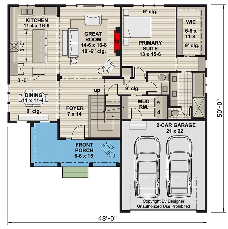 Main Level Floor Plan