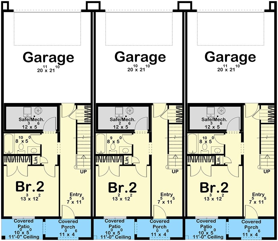 Main Level Floor Plan