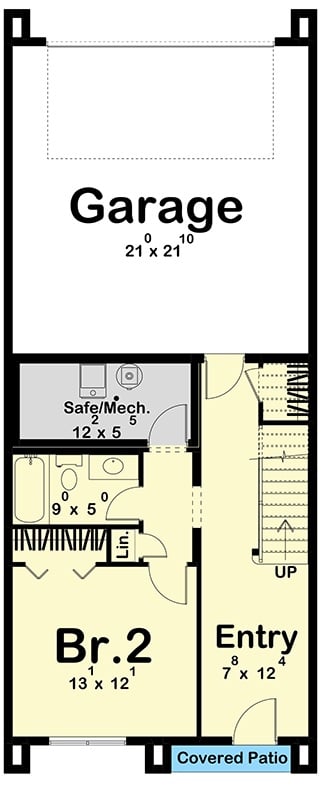 Main Level Floor Plan