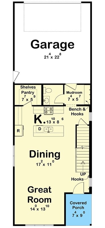 Main Level Floor Plan