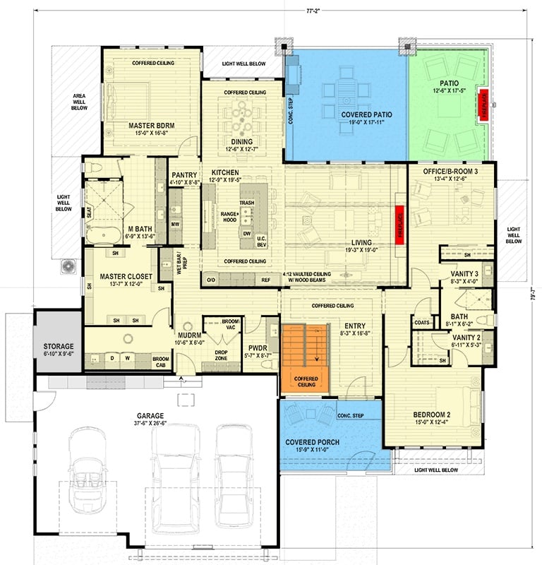 Main Level Floor Plan