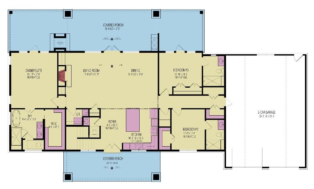 Main Level Floor Plan