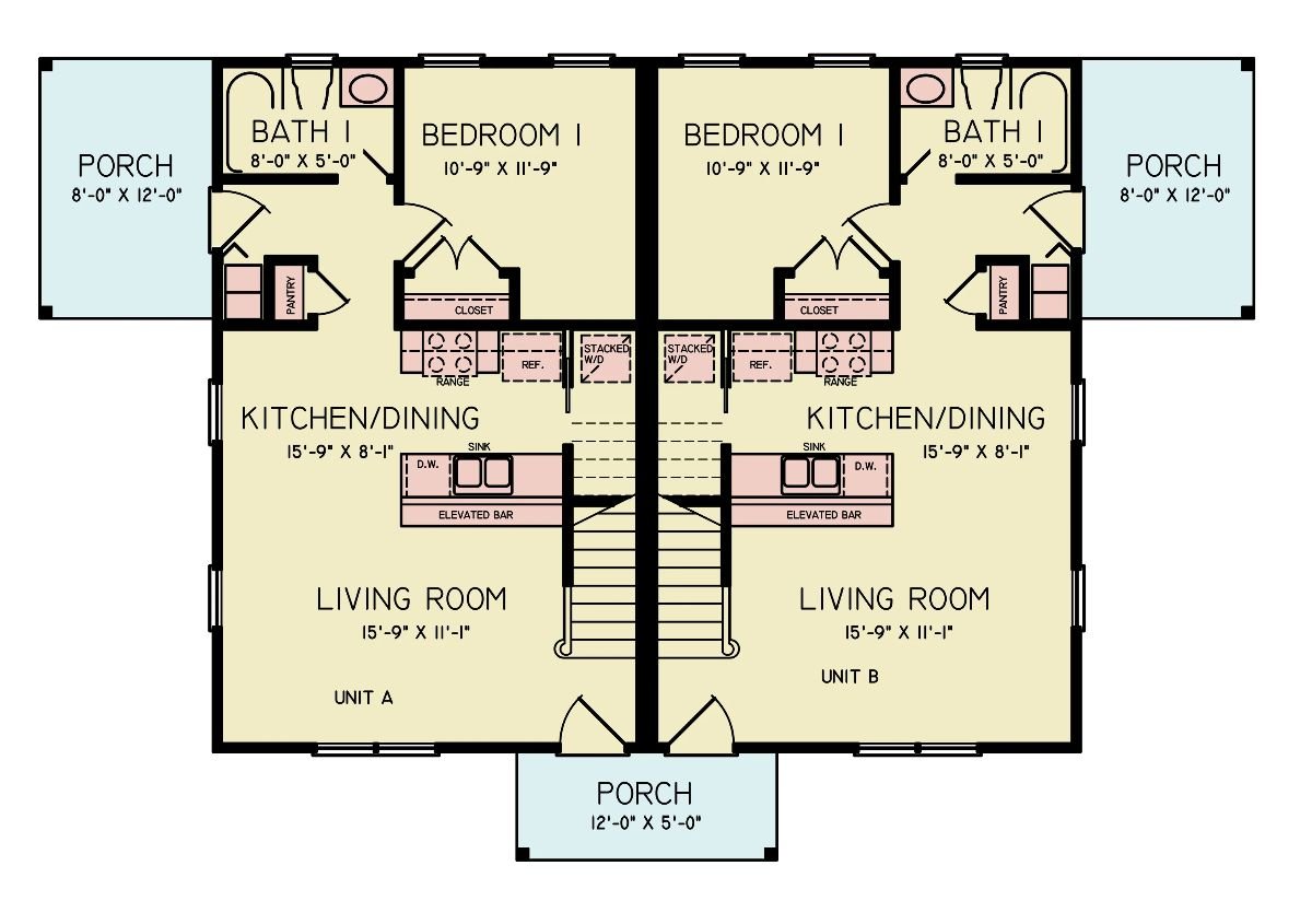 Main Level Floor Plan