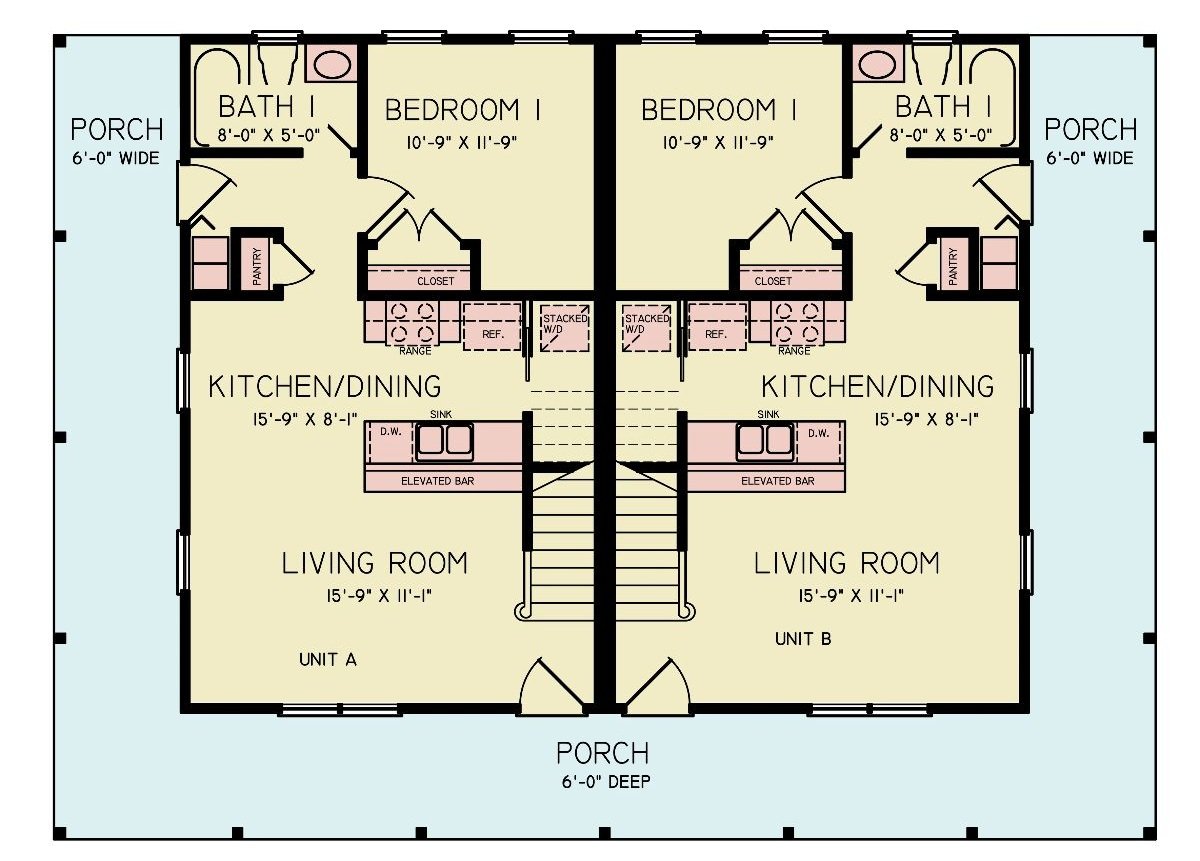 Main Level Floor Plan