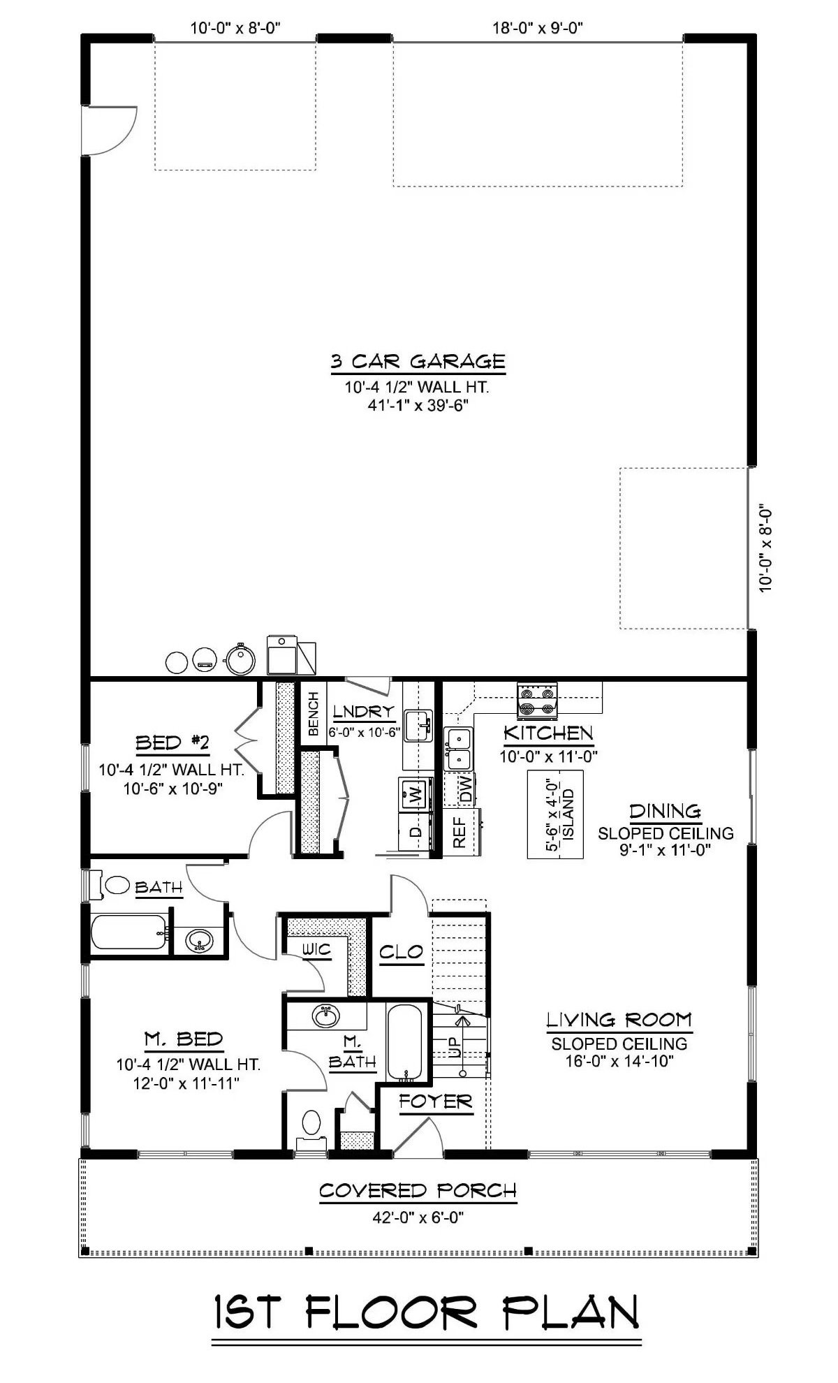 Main Level Floor Plan