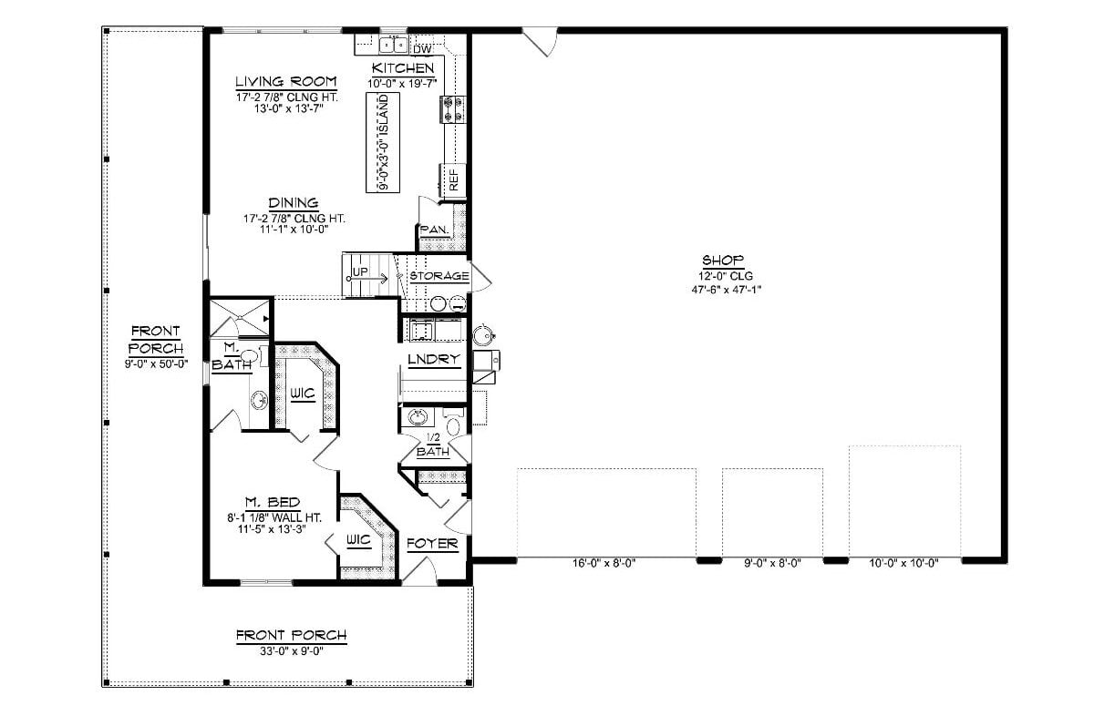 Main Level Floor Plan