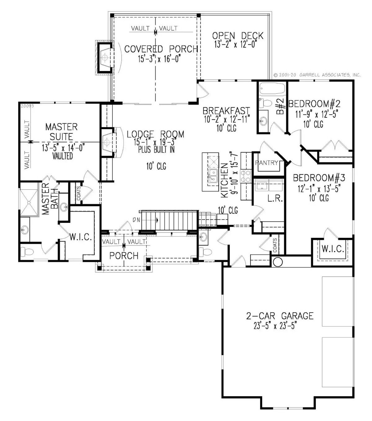Main Level Floor Plan