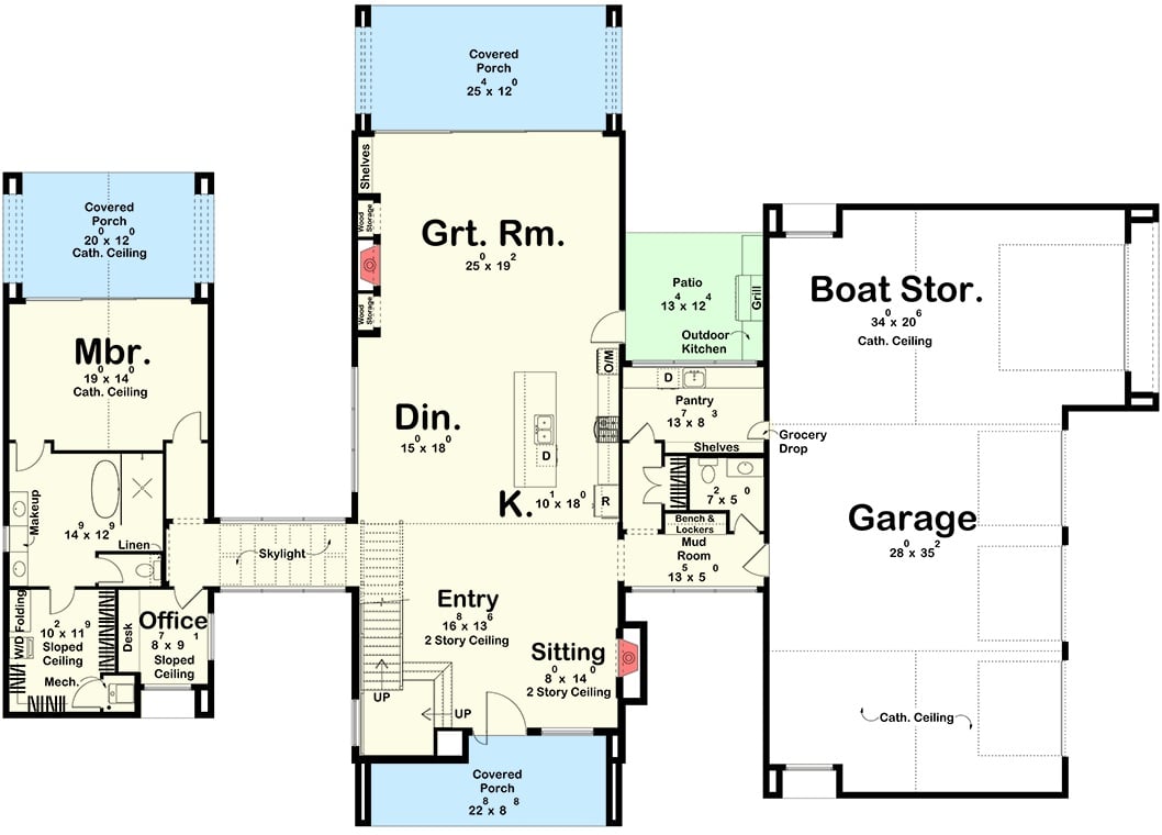 Main Level - Slab Option