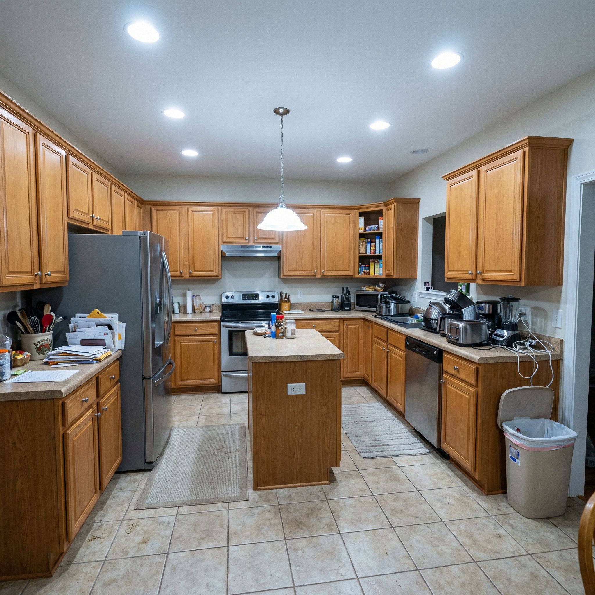 My Brain Never Shuts Off. AI Designed These 37 Calming Kitchens for Stressed People Who Desperately Need a Peaceful Space (Before & After Designs)