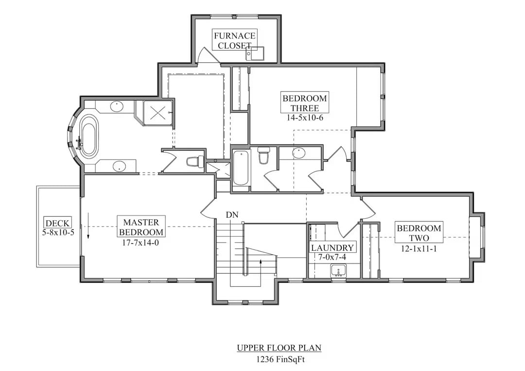 Second Level Floor Plan