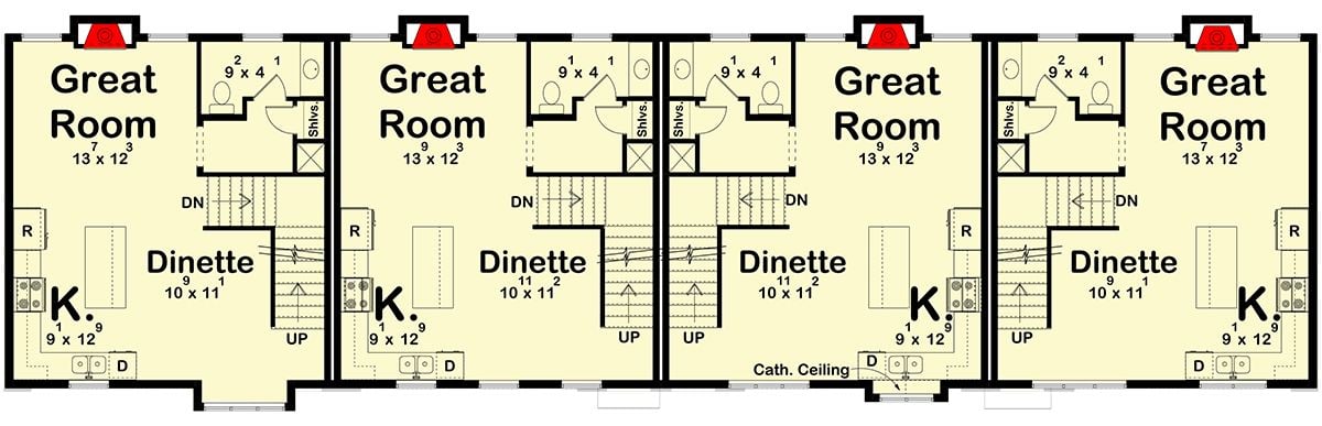 Second Level Floor Plan