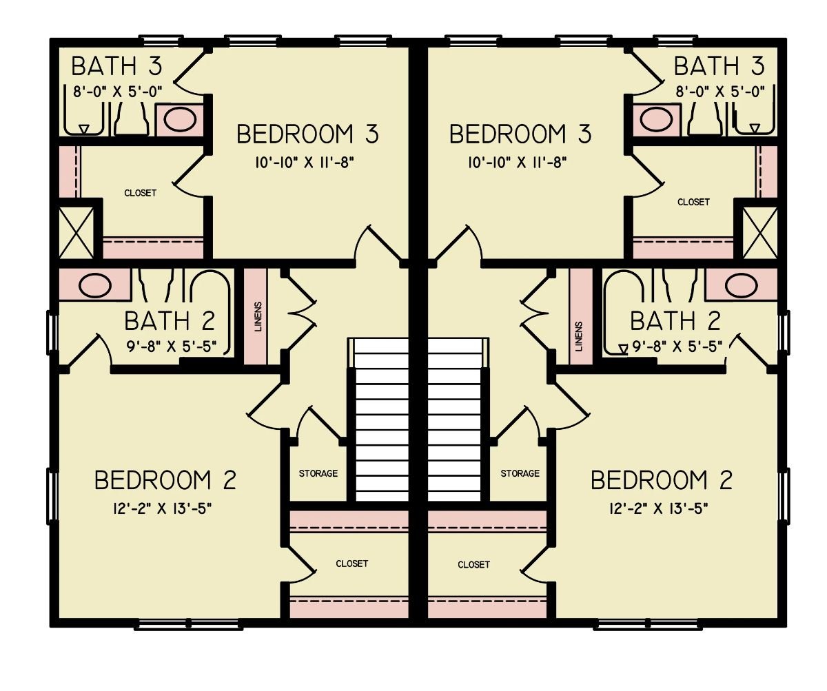 Second Level Floor Plan