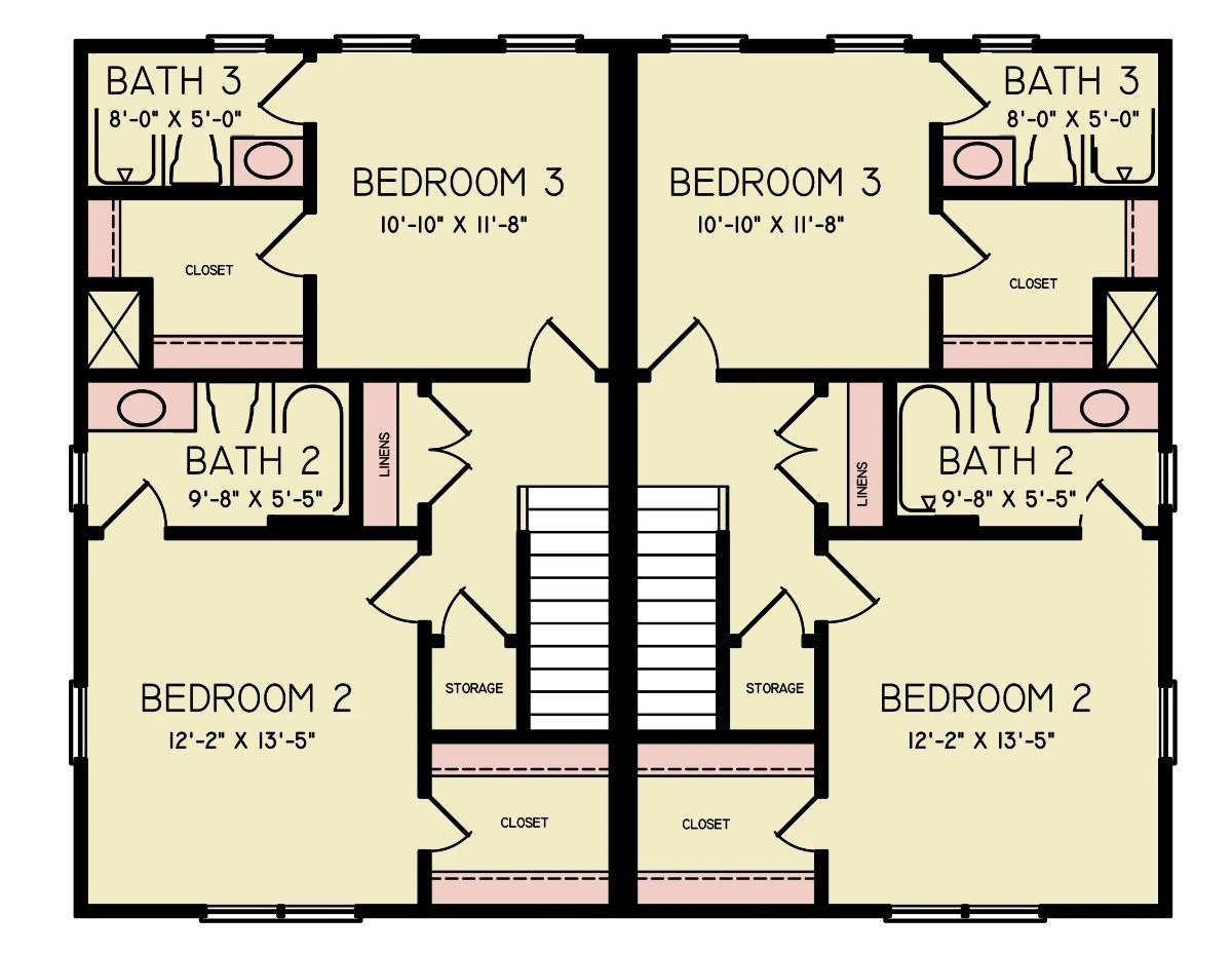 Second Level Floor Plan