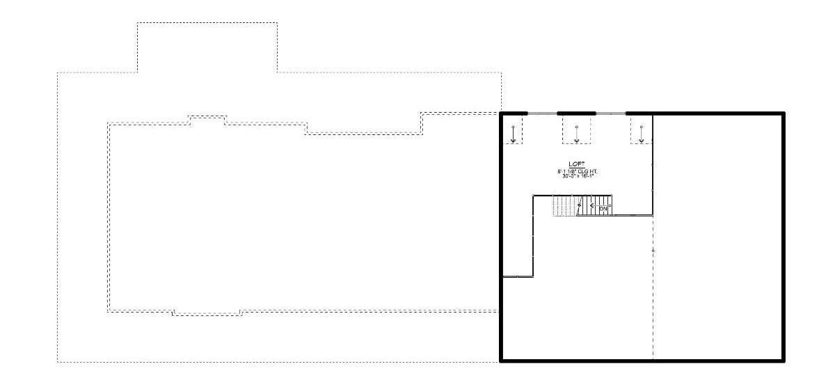 Second Level Floor Plan