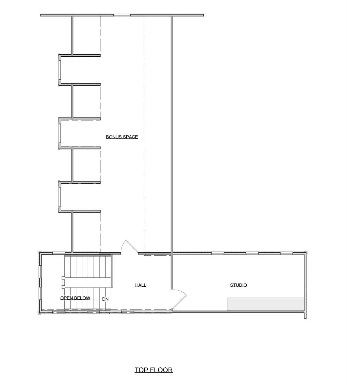 Second Level Floor Plan