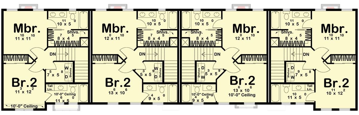 Third Level Floor Plan