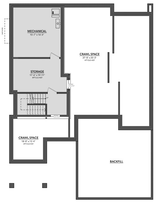 Lower Level Floor Plan