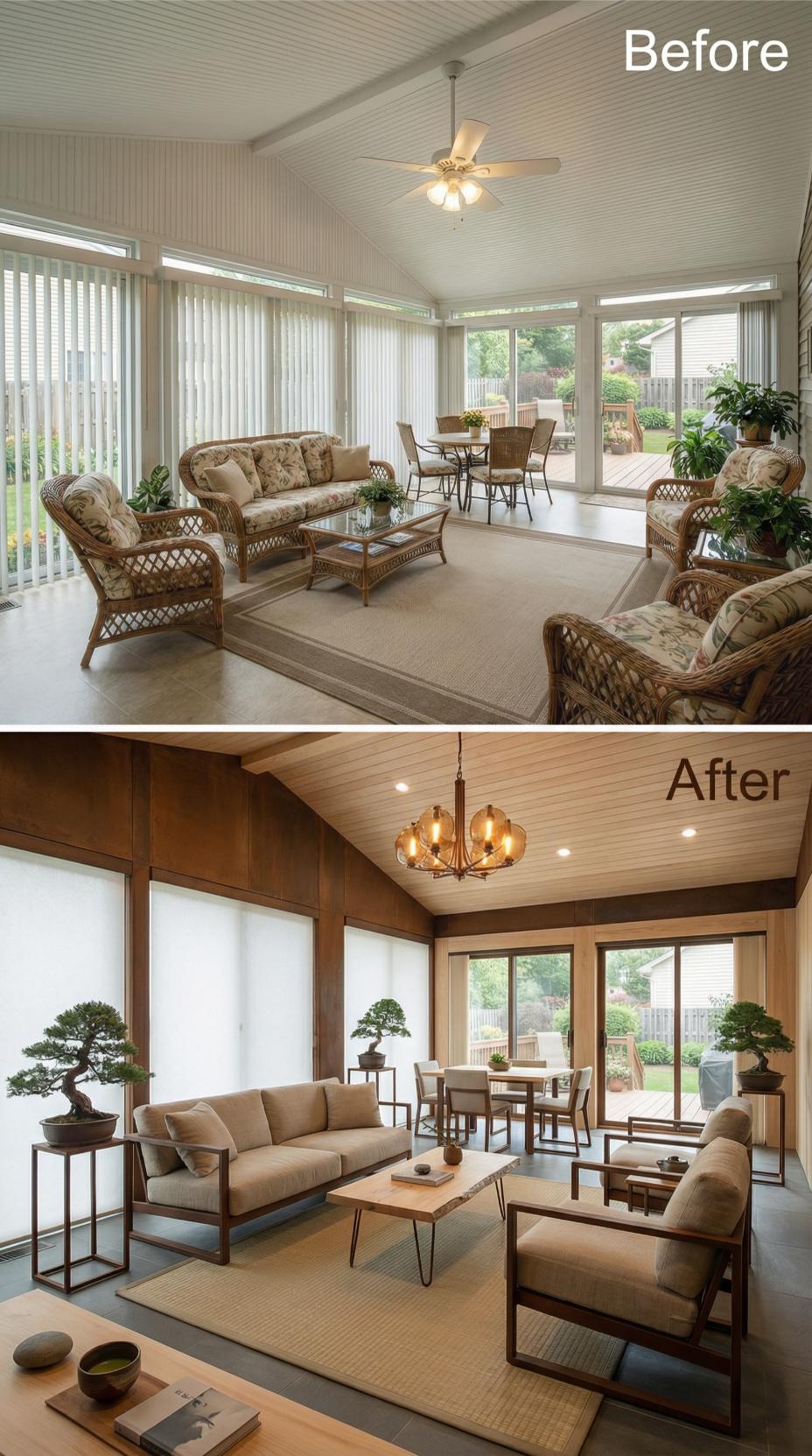 Zen Minimalism Overturns Wicker Clutter and Vinyl Verticals