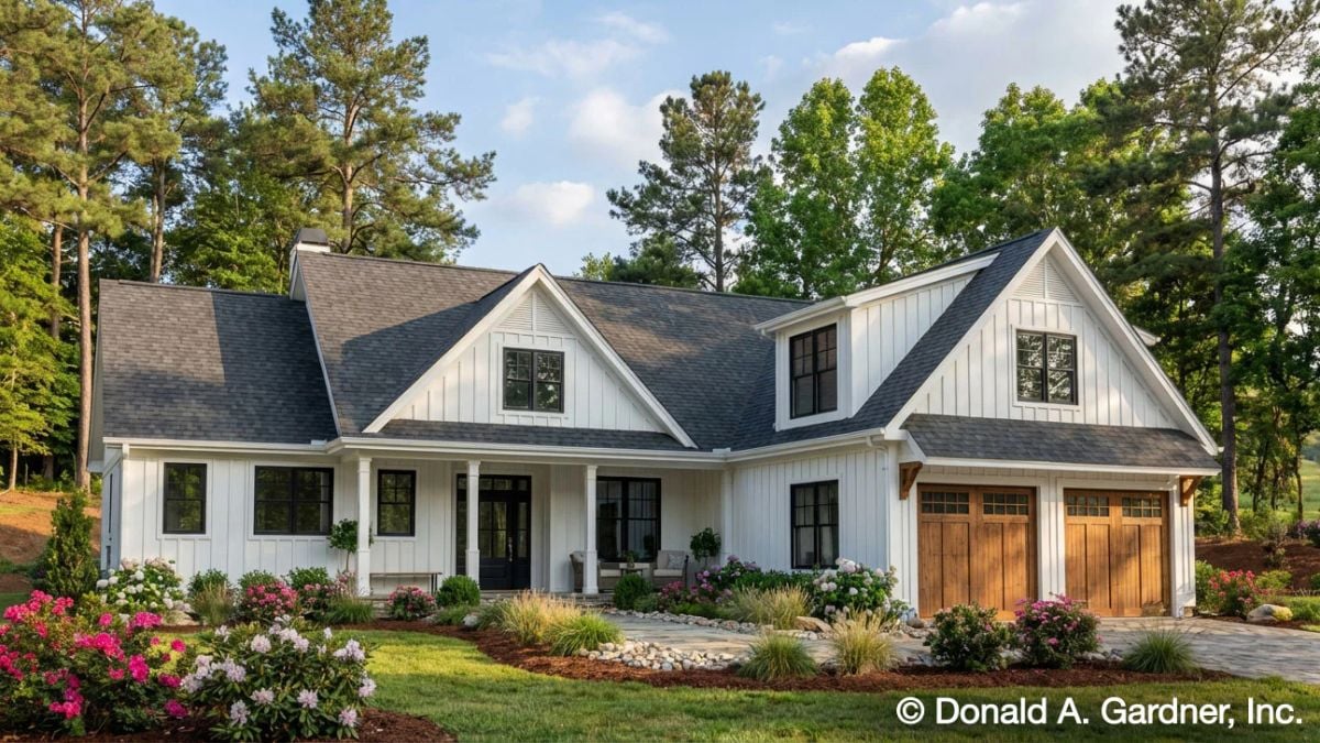 The Wilfred 3-Bedroom Craftsman Home with Bonus Room and Screened Porch (Floor Plan)