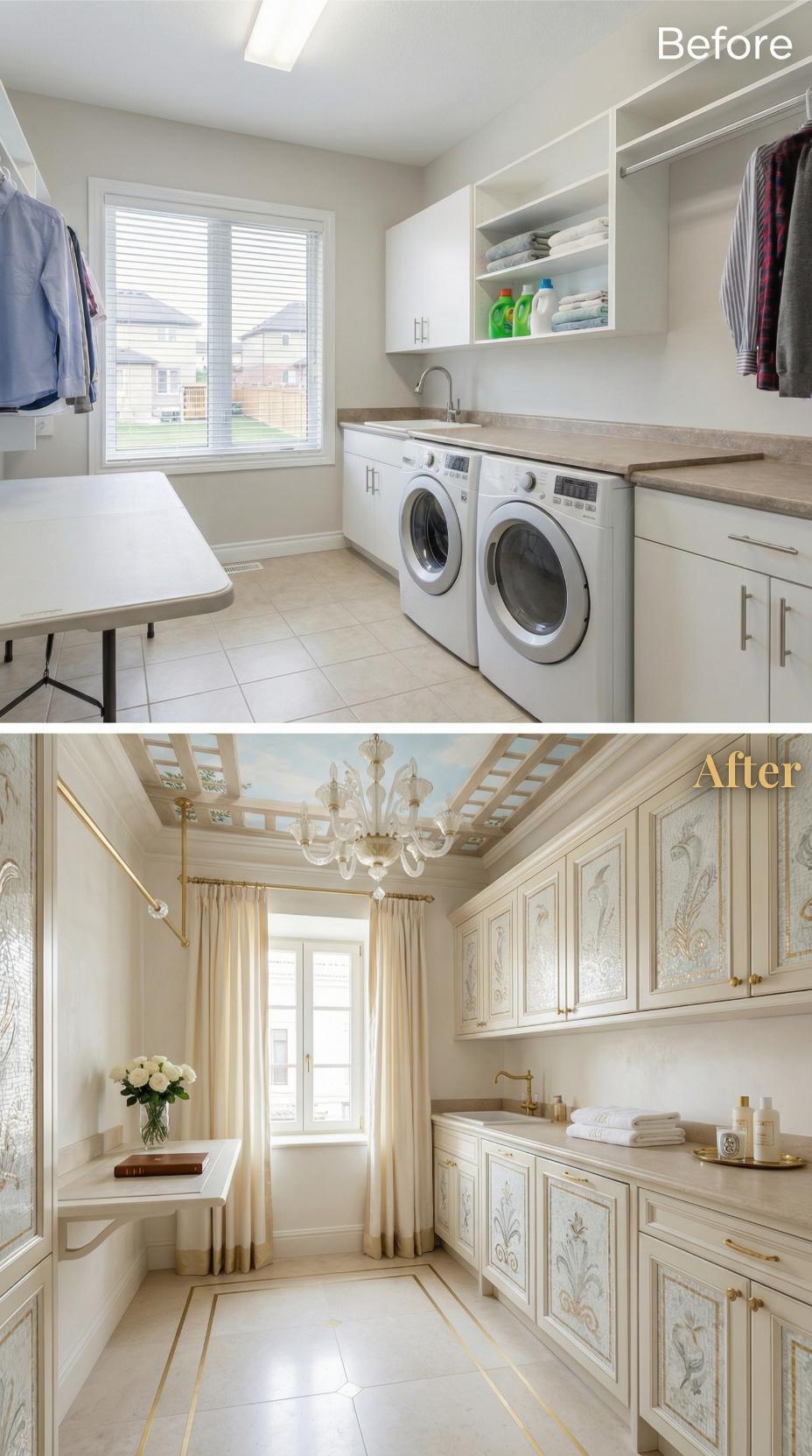 Venetian Plasterwork and Ornamental Panels Overthrow Practical White