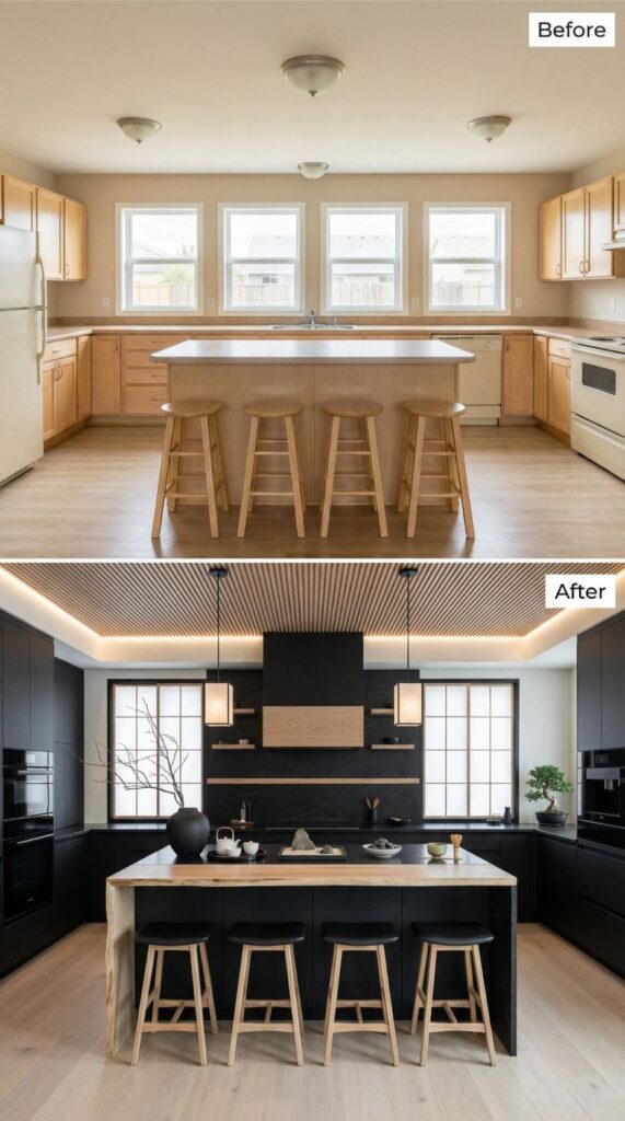 35 Before and After Kitchens Designed by AI for People Pleasers – Home ...
