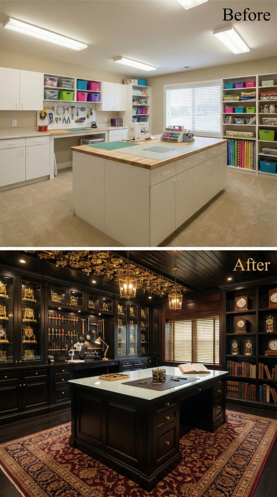 Bright Craft Island and Fluorescent Panels Yield to Black Clock Gallery