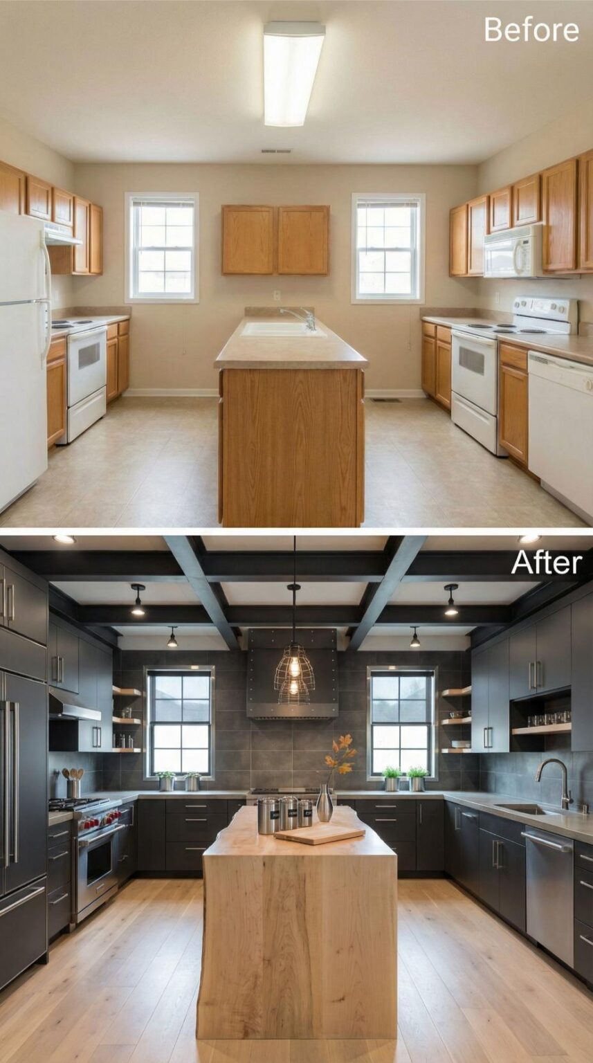35 Before and After Kitchen Designs for Passive Aggressive Homeowners ...