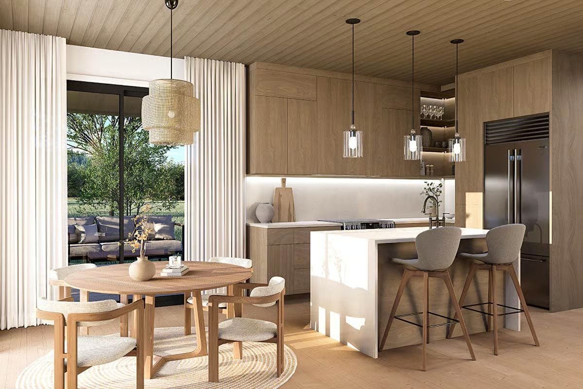 Kitchen and Dining Area