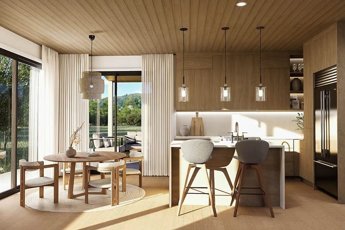 Dining Area and Kitchen