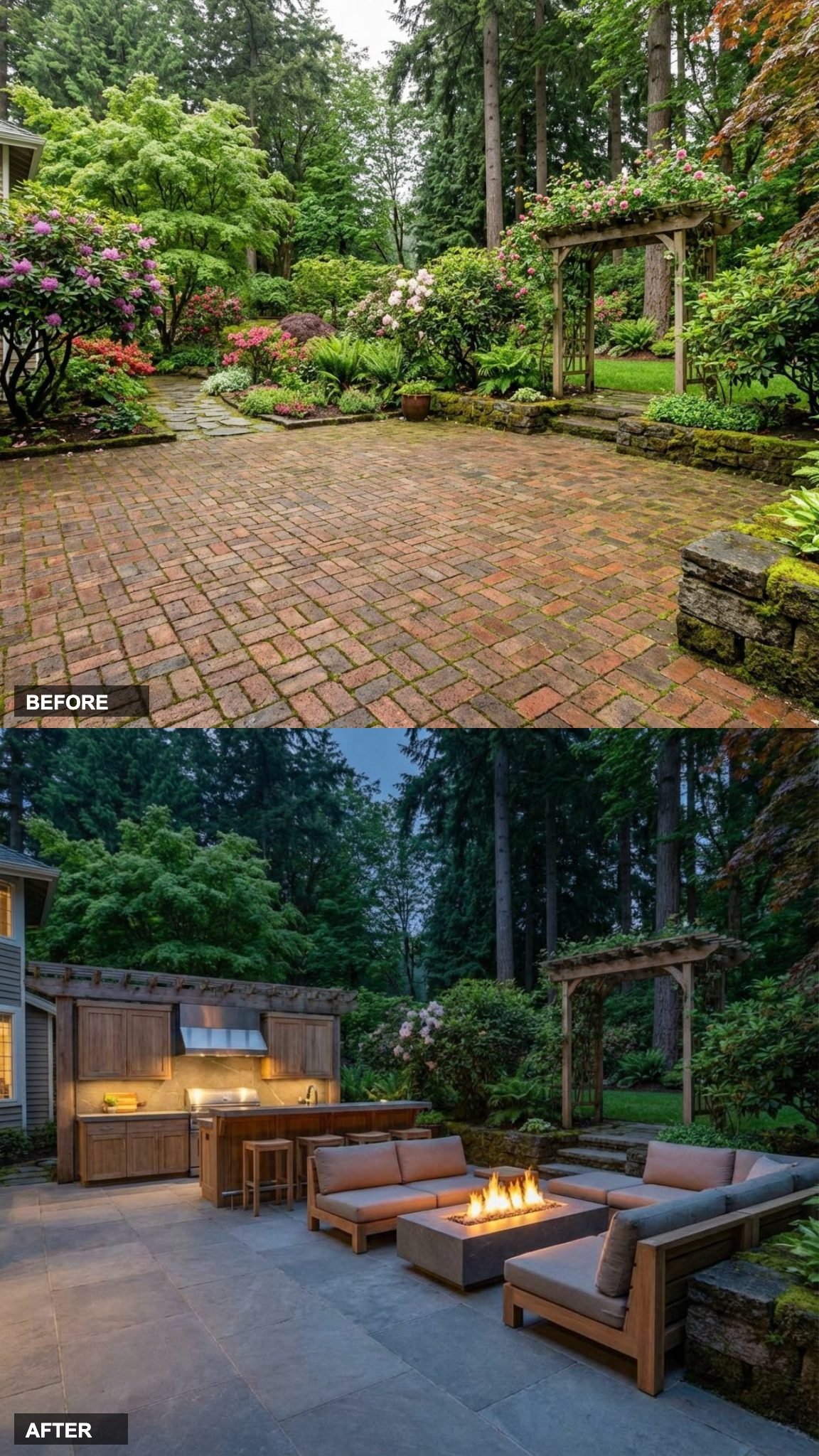 Weathered Teak and Pietra Serena Stone: The Florentine Influence Nobody Saw Coming