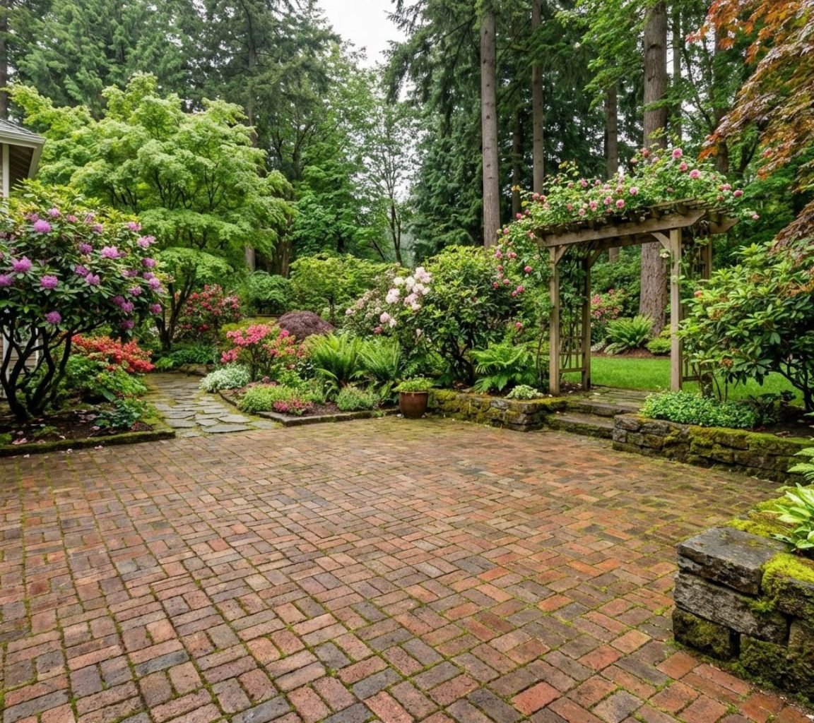 31 Ways This Tired Pacific Northwest Brick Patio Became an Outdoor Entertaining Dream with State-of-the-Art Outdoor Kitchen Designs (Before & After Pics)