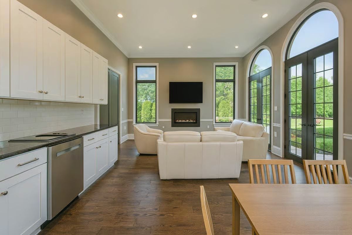 Living Room and Kitchen
