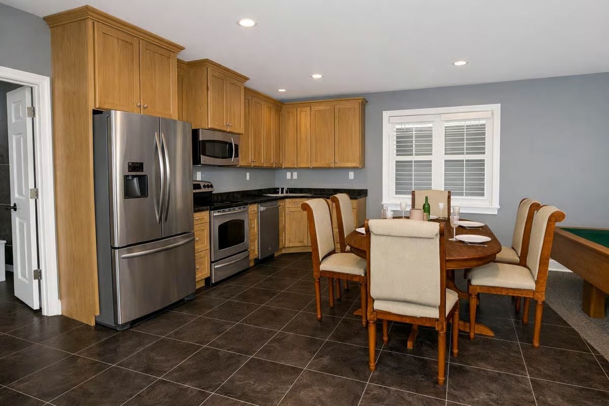 Dining Area and Kitchen