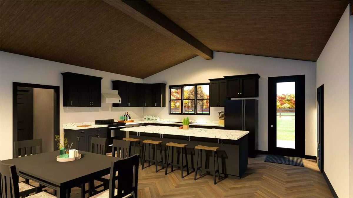 Dining Area and Kitchen