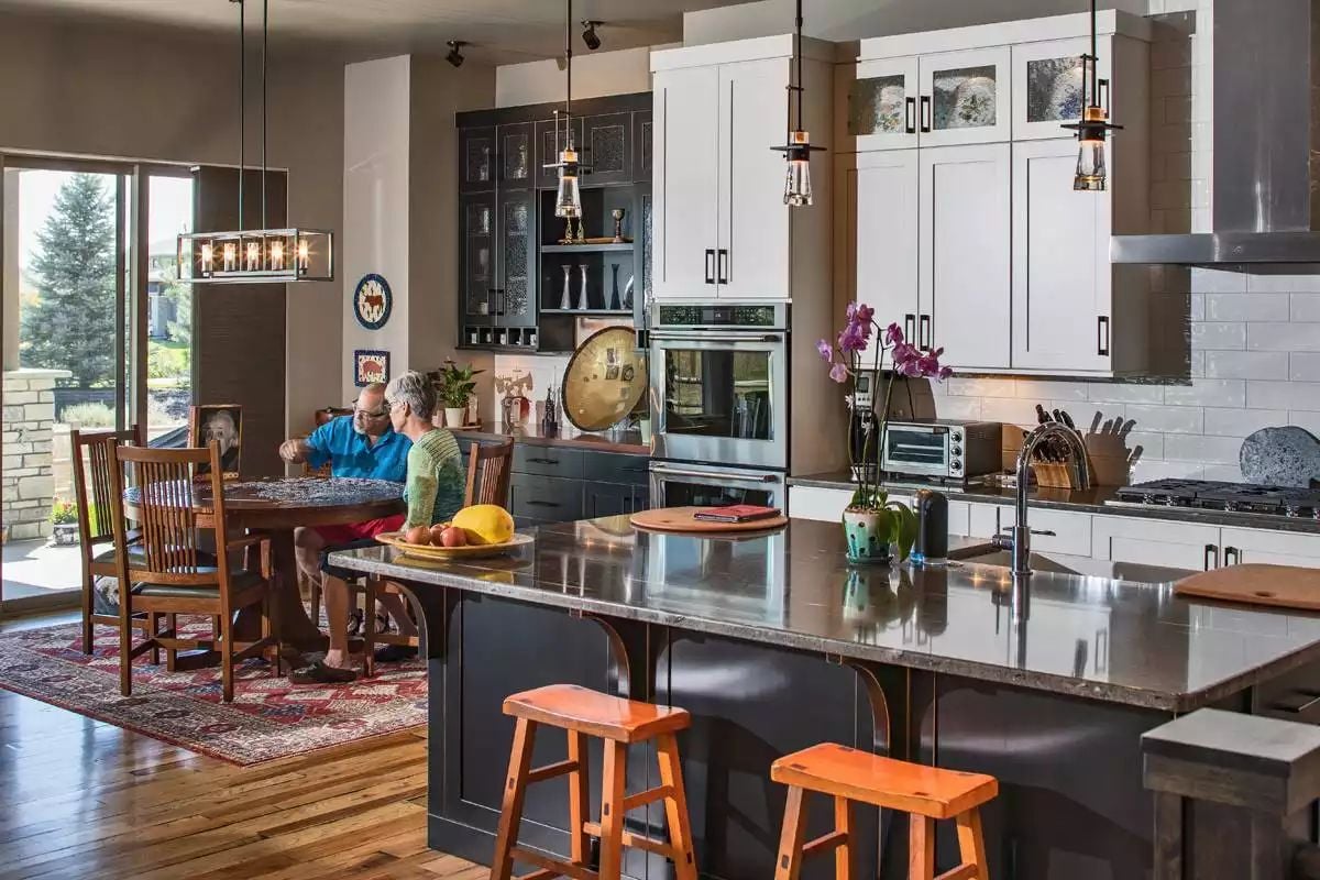 Kitchen and Dining Area
