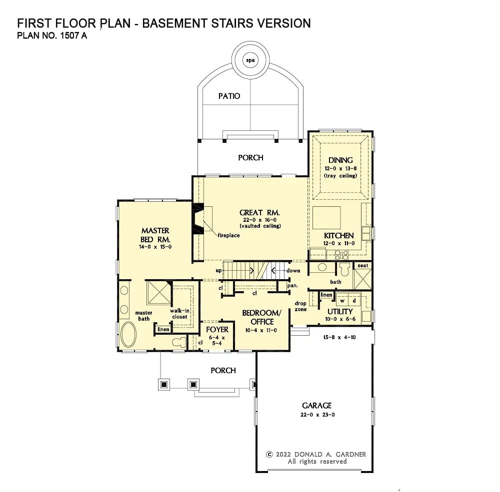 Basement Stairs Location